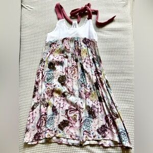 Cinnamon Girl Floral Sleeveless Dress - 5-6 years